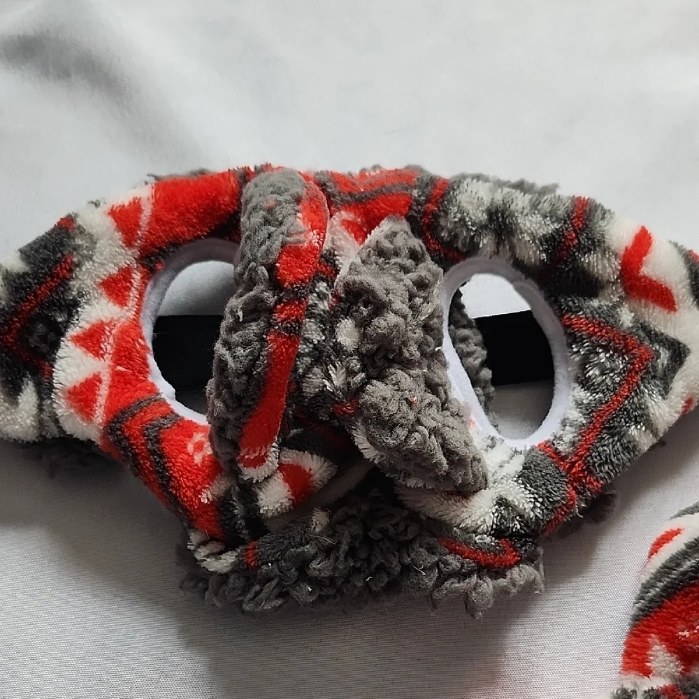 Dog Fleece Jacket & Scarf